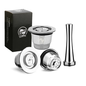 Re-usable Eco Friendly Nespresso capsules for use with your freshly roasted home coffee blend